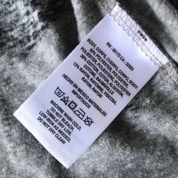 Anthropologie T.la floral grey tie knot top - Picture 7 of 8